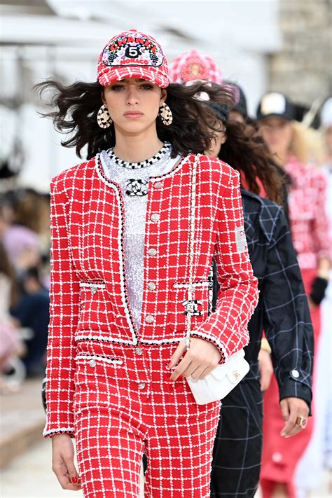 vogue chanel cruise 2022|Chanel cruise collection 2022.